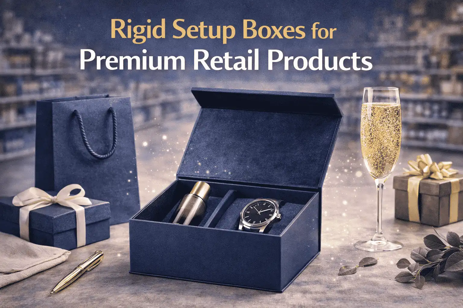 Rigid Setup Boxes for Premium Retail Products